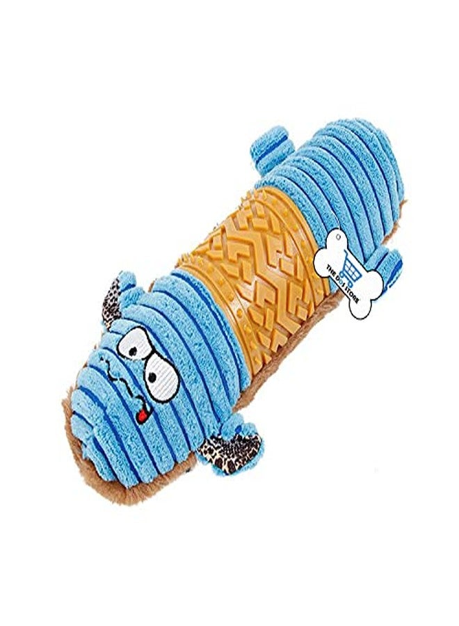 THE DDS STORE Puppy Toys Soft Fabric Dog Squeaky Toy Pet Puppy Plush Chew Dog Toys for Boredom - Dog Interactive Toys Vary Teething Toy for Puppies Small to Large Dogs Pack of 1 (Plush Toy, Sky Blue) - Image 4